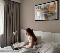 1-комнатные апартаменты студия Санкт-Петербург, Заозерная 3, к.3, стр.1 в Art Apart