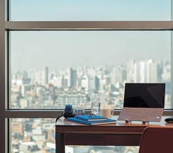 Двухместный номер Deluxe с видом на город двуспальная кровать в Four Points by Sheraton Josun, Seoul Station