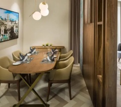 Двухместные апартаменты Deluxe c 1 комнатой (двуспальная кровать) в Millennium Place Barsha Heights