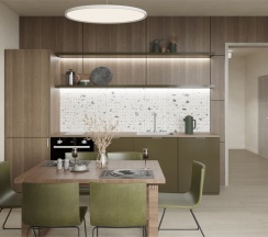 Коттедж Ваби-Саби трехкомнатный в Zvenigorod