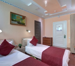 Первая категория-стандарт двухместный с двумя раздельными кроватями в Олимпия