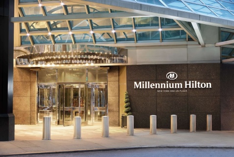 Нью-Йорк: Отель Millennium Hilton New York One UN Plaza