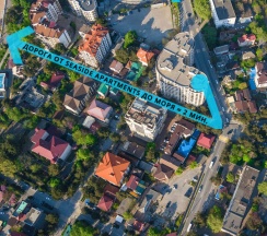 Двухкомнатные апартаменты на Курзальной, 9 в Seaside Apartments