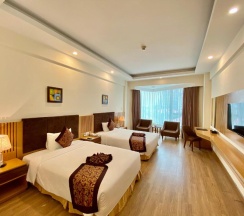 Двухместный номер Deluxe 2 отдельные кровати в Muong Thanh Quy Nhon Hotel