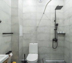 Семейный с 1 двухспальной кроватью и 1 односпальной кроватью в Арт Март