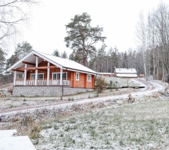 Коттедж улучшенный (Желтый дом) в Forrest Lodge Karelia