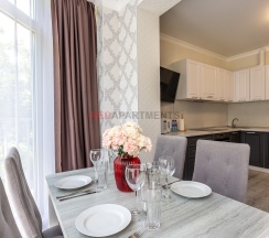 Квартира в Апартаменты на Фабрициуса 7 (Бергамот), 76м²