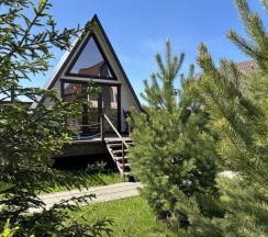 A-Frame №3 (оснащение дома, стоимость банного чана и бани см. Подробнее) в Dacha