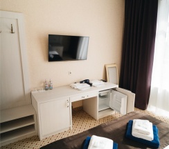 Двухместный номер Delux с кроватью размера "KingSize" и балконом в GemstHotel&SPA