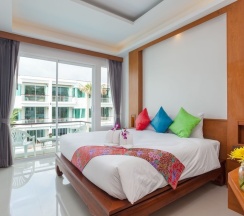 Двухместный номер Standard с балконом двуспальная кровать в The samui beach resort