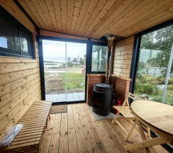 Коттедж стандарт с 1 двуспальной кроватью Слышу море в Соловки