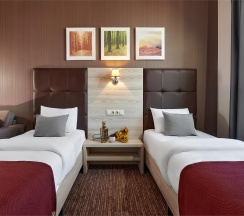 Стандартный двухместный номер с 2 отдельными кроватями в Golden Tulip