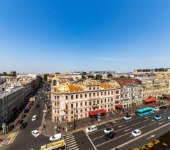 Делюкс с террасой в Mix hotels Nevsky 67