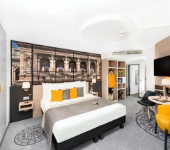 Двухместный номер Superior двуспальная кровать в Mercure Budapest City Center Hotel
