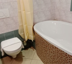 Апартаменты с ванной и балконом в My Favourite Garden Hotel