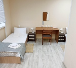 Номер стандарт с 2 односпальными кроватями в Smart Hotel KDO Тюмень