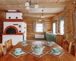 Русское Подворье  (цена за 8 гостей, включена русская баня 2 часа) в Горячие ключи