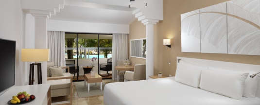 Четырёхместный номер Premium beachside в Melia Punta Cana Beach Wellness Inclusive - Adults only