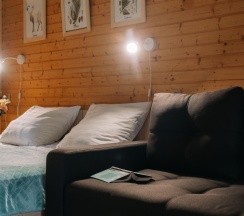 Номер стандарт дуплекс с 1 двуспальной кроватью в Таёжник