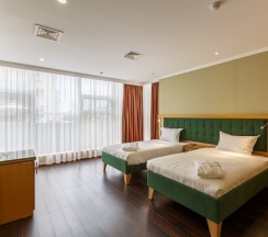 Двухместный номер Classic 2 отдельные кровати в Shera Park Boutique Hotel