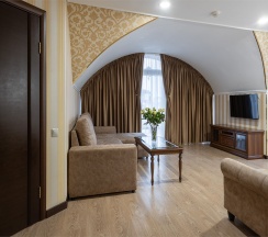 Люкс с видом на море в Golden House