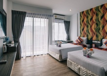 Двухместный номер Deluxe с балконом двуспальная кровать в iCheck Inn Chill Patong