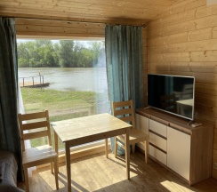 1-комнатный коттедж стандарт с 2 односпальными кроватями в Тритон