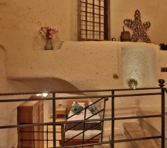 Двухместный люкс Cave Honeymoon двуспальная кровать в La Casa Cave