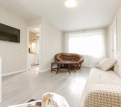 Апартаменты с балконом и с видом на город в Апартаменты Enchant