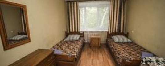 Номер эконом с 2 односпальными кроватями в Березка
