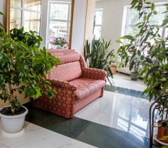 Двухместный номер Superior с балконом и с красивым видом из окна двуспальная кровать в Фотини