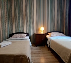 Стандартный двухместный номер с 2 односпальными кроватями в Морской