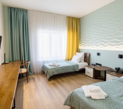 Две кровати (корпус Беринг) в Ep Boutique Hotel Беринг