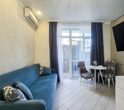 1-комнатные апартаменты стандарт Адлер, ул. Прибрежная д.10 кв.18 в Апартаменты Делюкс на улице Прибрежная