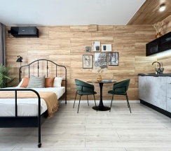 1-комнатные апартаменты улучшенные №144 в Hugge Place
