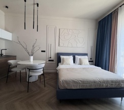 1-комнатные апартаменты студия г. СПБ, наб. Макарова, д. 58 в Docklands