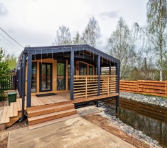 Barnhouse 2 | Банный чан на территории в Берёзовая роща