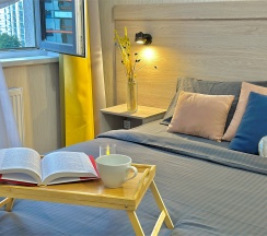 Апартаменты Люкс Кофморт (4 чел) в Ава Салют SyncotelHome