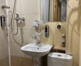 Двухместный номер Standard с видом на город двуспальная кровать в Октябрь