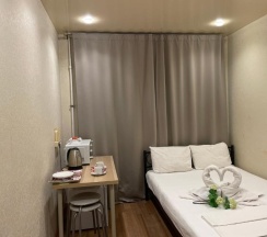 апартаменты с двухспальной кроватью (переулок Кирова, 3, этаж 1) в Everest