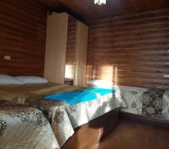 Четырехместный номер с 1 двуспальной или 2 односпальными кроватями с видом на море в Морская звезда