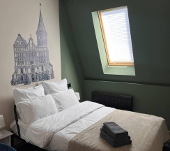 Номер стандарт с 1 двуспальной кроватью Кнайпхоф в Прусс