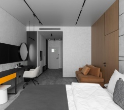2-комнатный номер люкс в Kravt Hotel Innopolis
