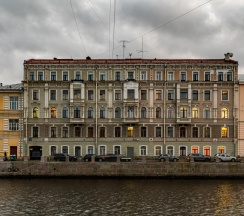 Апартаменты стандарт на набережной реки Фонтанки, 150 в D apartments
