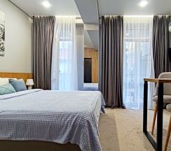 Апартамент ГОРИЗОНТ - студия с балконом в Панорама Ачишхо