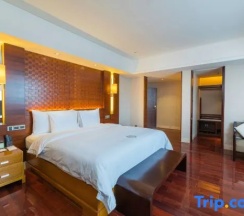 Люкс Deluxe Дуплекс с красивым видом из окна в Sanya Phoenix Waterside Gloria Resort