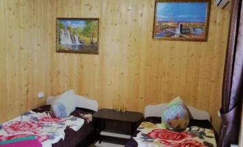 Номер эконом с 2 односпальными кроватями в Уют