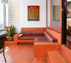 Двухместный люкс Beach Wing двуспальная кровать в Mom Tri's Villa Royale