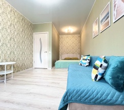 4-местные 1-комнатные апартаменты стандарт Беляева 35/1 в Romlex Apartments (Ромлекс) на улице Беляева 35 корпус 1