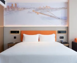 Двухместный номер Superior Deluxe (двуспальная кровать) в Hampton by Hilton Guangzhou Jinshazhou